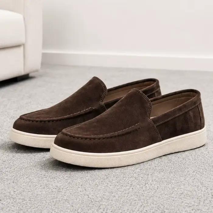 Chaussures d'été décontractées pour hommes, mocassins confortables à plateforme, mocassins respirant