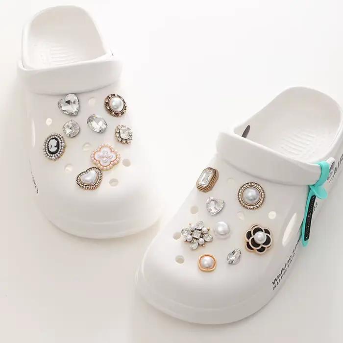 Strass cristal diamant parfum chaussures breloques chaussures vêtements accessoires pour sac boîte s