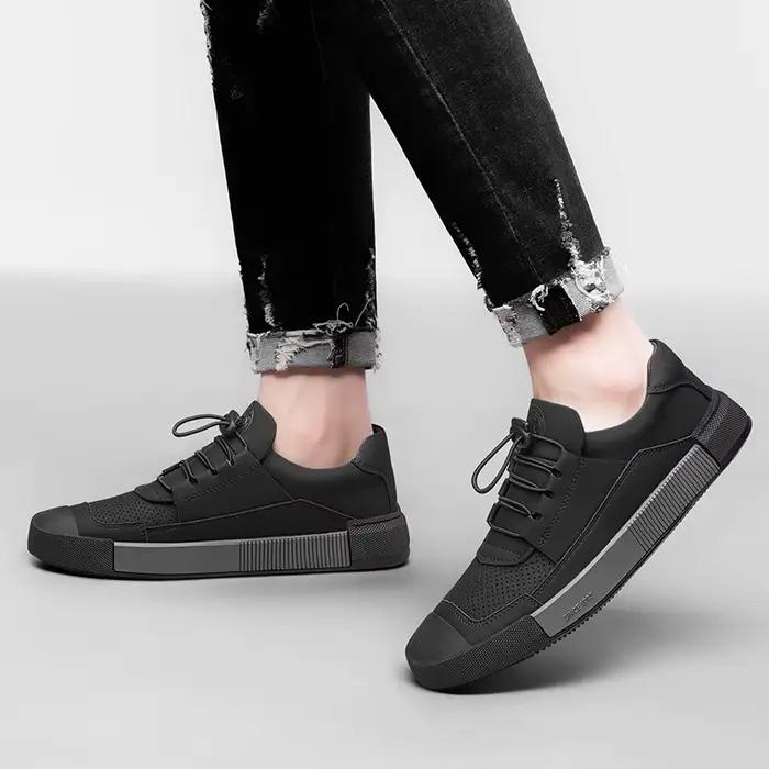 CLOHOO chaussures de sport confortables pour hommes chaussures décontractées respirantes durables en