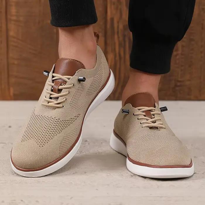 Chaussures de sport pour hommes à la mode Avant Garde maille tricotée respirant apparence tendance c