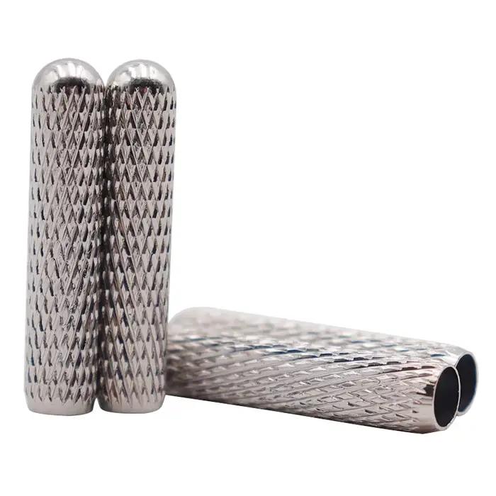 Tête de Remplacement pour Lacets Lumineux, Aglets de Balles Plaqués Argent, Accessoires de Chaussure