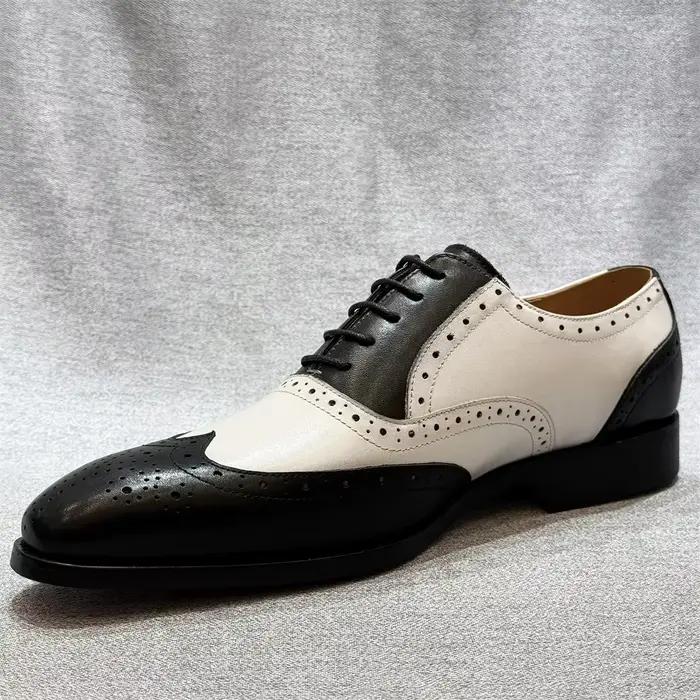 Mocassins en cuir véritable à double sangle de moine pour hommes, chaussures provoqué formelles, moc