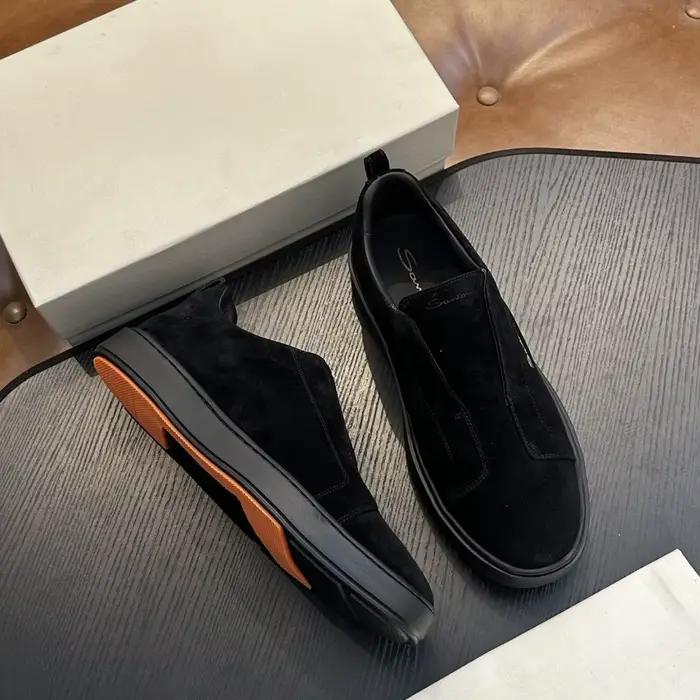 Chaussures décontractées classiques pour hommes en daim, confortables, légères, respirantes, pour le
