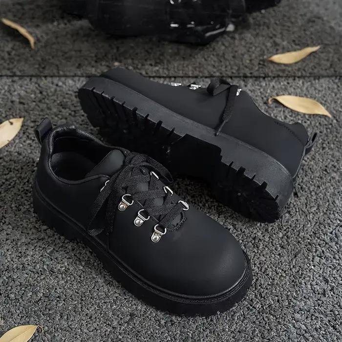 Chaussures décontractées pour hommes à semelle épaisse, respirantes, légères, à semelle souple, pour
