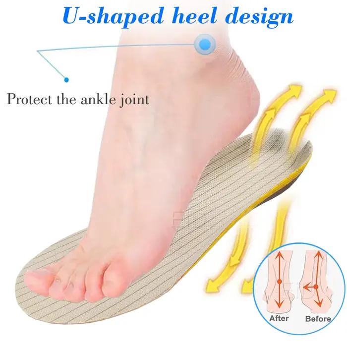 EiD PVC silicone Gel chaussures orthopédiques semelle semelles pieds plats semelles orthopédiques in