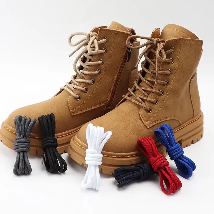 1 paire de lacets ronds classiques pour baskets Martin botte chaussures de randonnée lacet Oxford la