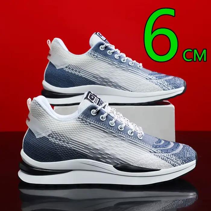 Hommes rehaussant chaussures ascenseur chaussures caché 6CM hauteur augmenter chaussures pour homme 