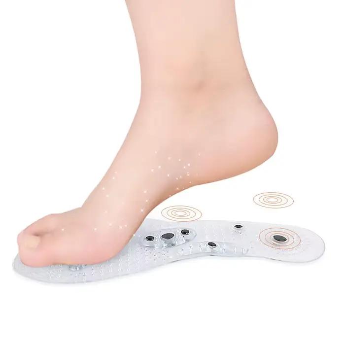 Semelles magnétiques pour chaussures Massage des pieds Semelle intérieure Coussinets de chaussures d