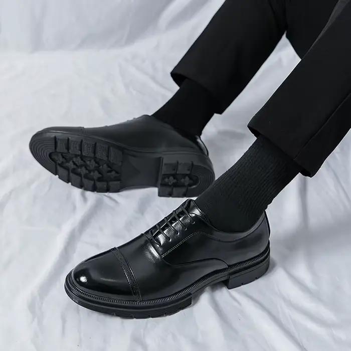 Chaussures Brogues Classiques pour Hommes, Tendance, Mariage, Soirée, Chaussures en Cuir pour Hommes