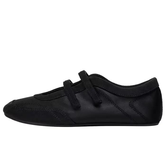Chaussures basses quatre saisons, nouvelle tête ronde, bouche peu profonde, semelle souple, antidéra