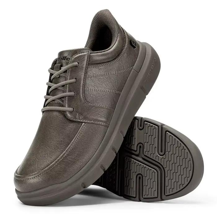 FitVille – chaussures larges à enfiler pour hommes, chaussures Oxford légères et décontractées, bask