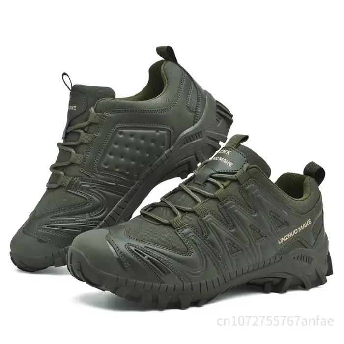 Botte tactique antidérapante pour hommes, chaussures de sécurité pour le travail, imperméables, bott