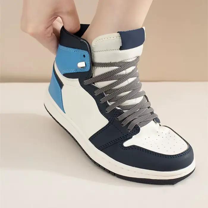 1 paire de lacets de chaussures sans cravate lacets élastiques loisirs de plein air baskets sécurité