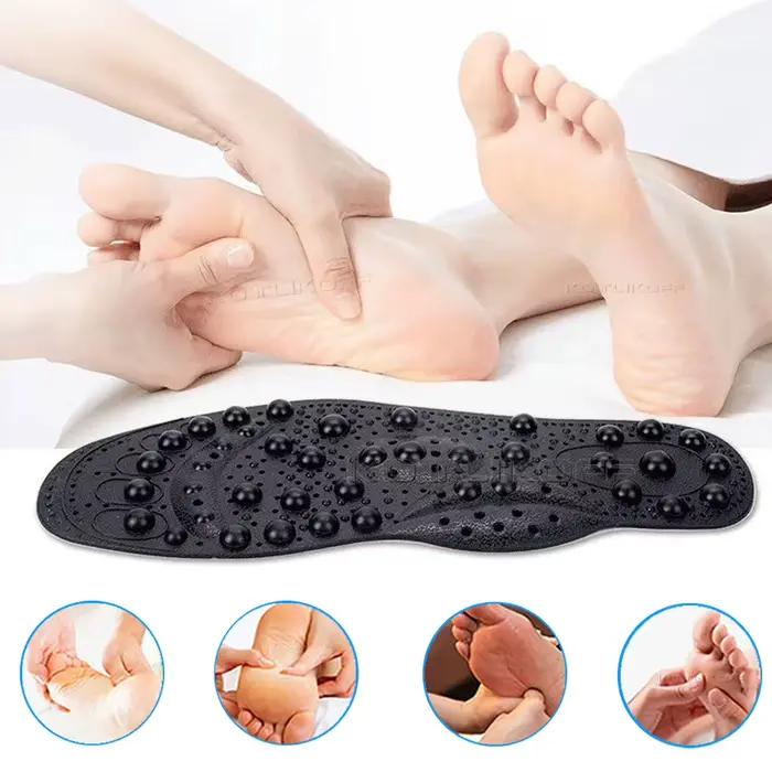 KOTLIKOFF mise à niveau améliorée 68 semelle intérieure de Massage magnétique pied Acupuncture Point
