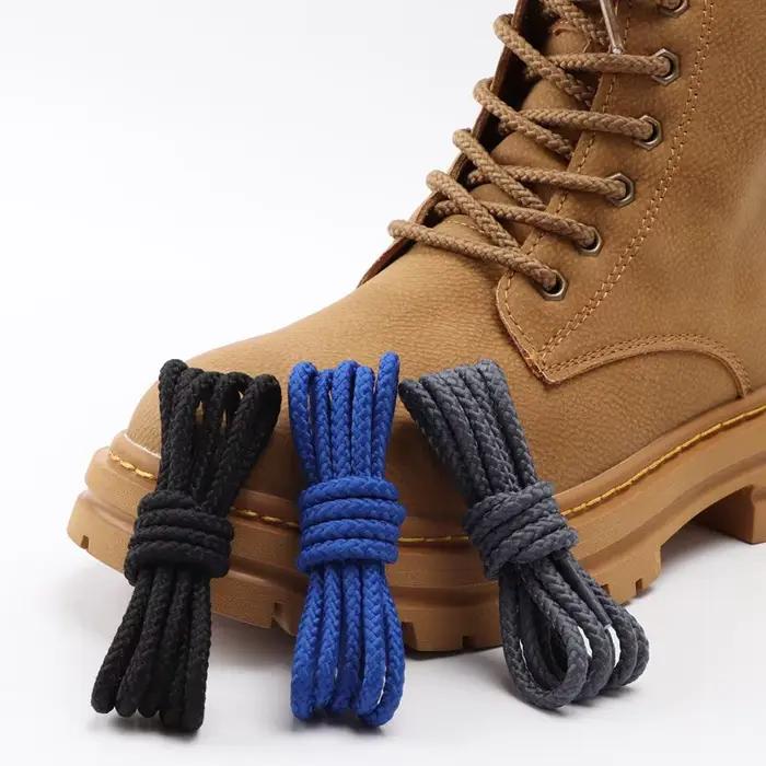 1 paire de lacets ronds audacieux qualité Durable Polyester baskets lacets de chaussures bottes lace