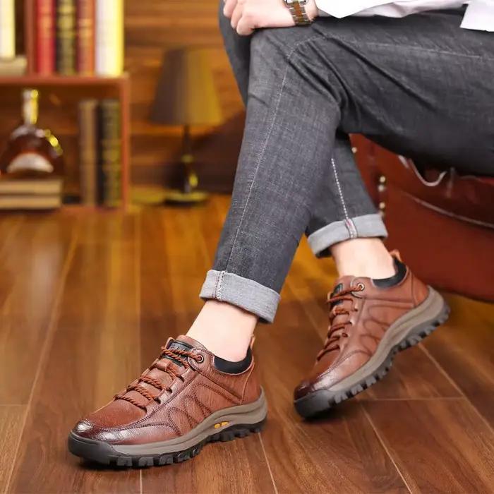 Chaussures de Luxe en Cuir pour Homme Marque Angleterre Tendance Chaussures Décontractées pour Homme