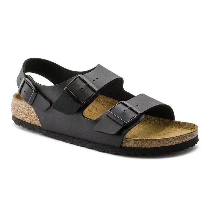 Mode homme décontracté liège sandale respirant confort été tongs Couple pantoufles plage Muller exté