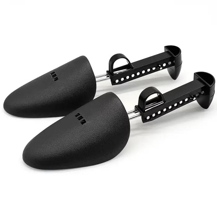 1 paires civière de chaussures chaussures arbre Shaper support en plastique longueur réglable hommes