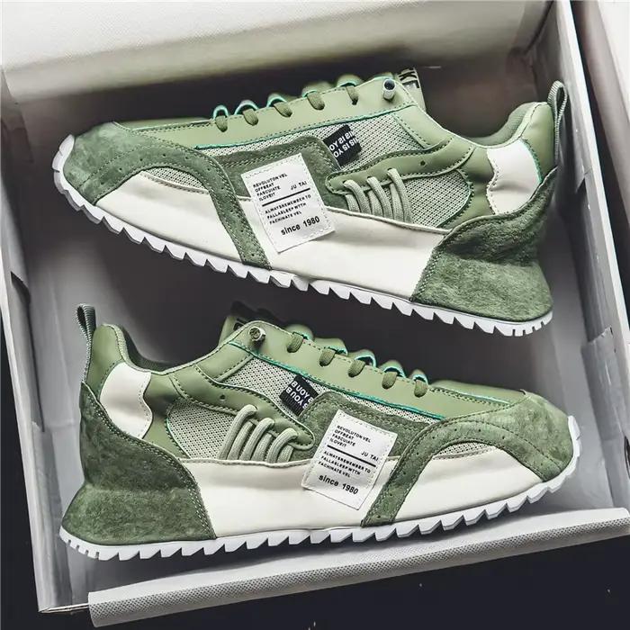 Baskets pour hommes marque de luxe chaussures décontractées respirant Sport chaussures de course Ten