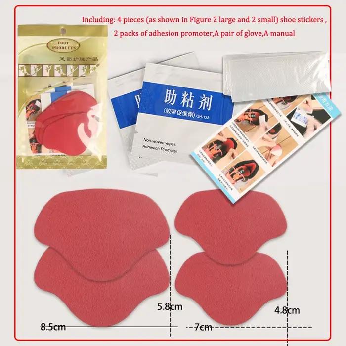 4 pièces semelles Patch coussinets de talon pour chaussures de Sport taille réglable anti-usure cous
