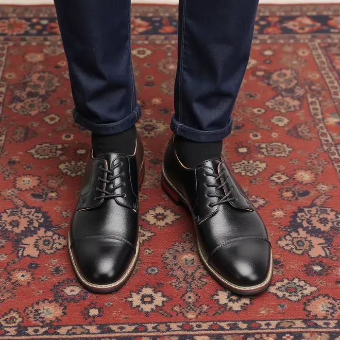 Chaussures habillées pour hommes, élégantes, confortables, pour affaires et mariages