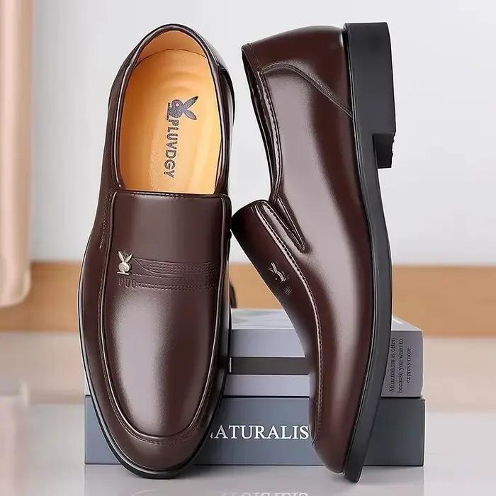 Chaussures Derby en Cuir Militaire de Première Qualité pour Hommes, Décontractées et Professionnelle
