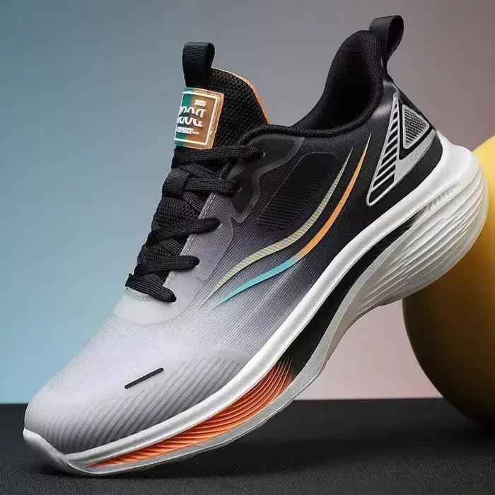 Chaussures de sport pour hommes, baskets plateforme tendance, chaussures plates printemps-été, chaus