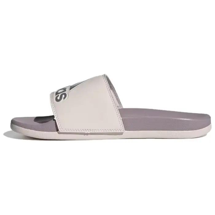 Sandales Adidas Adilette Boost, ajustées, légères, à séchage rapide, antidérapantes, pour femme Blan