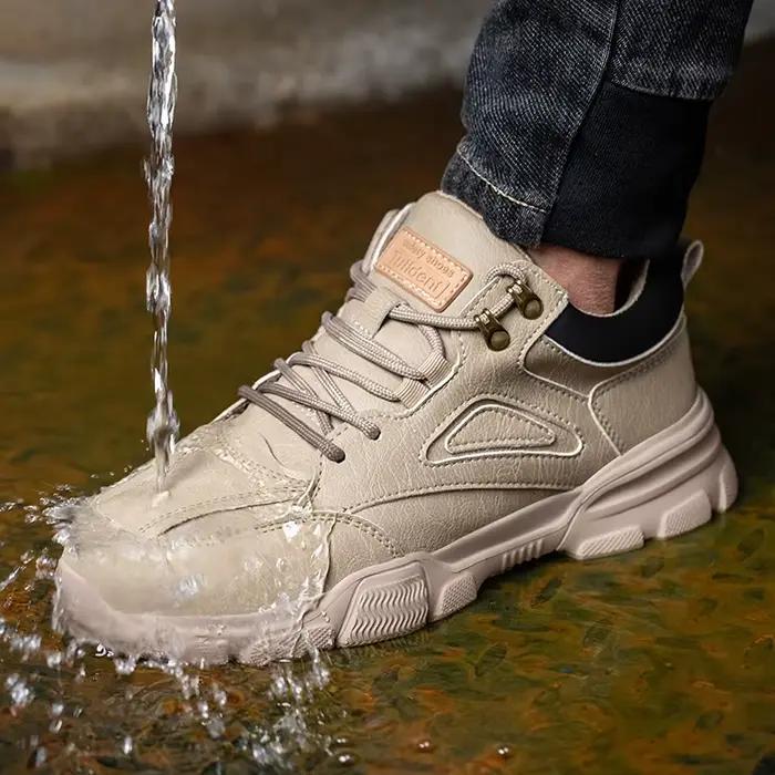 Chaussures de sécurité pour hommes, bottes de sécurité pour hommes, chaussures de travail Anti-écras