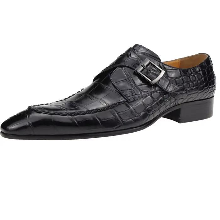 Oxford-Chaussures en Cuir de Vache group pour Homme, Sur Mesure en Usine, Coutures à la Main Exquise