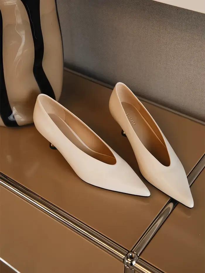Chaussures élégantes haut de gamme au style raffiné ~ Nouvelle collection Printemps 2024, escarpins 