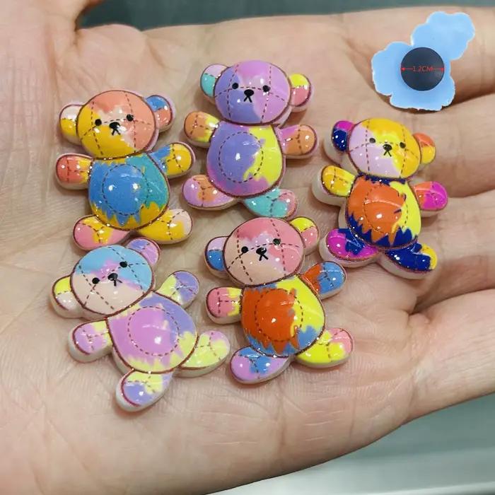 Breloques de chaussures d'ours d'animal, sabots de décoration, accessoires adaptés aux bracelets mig