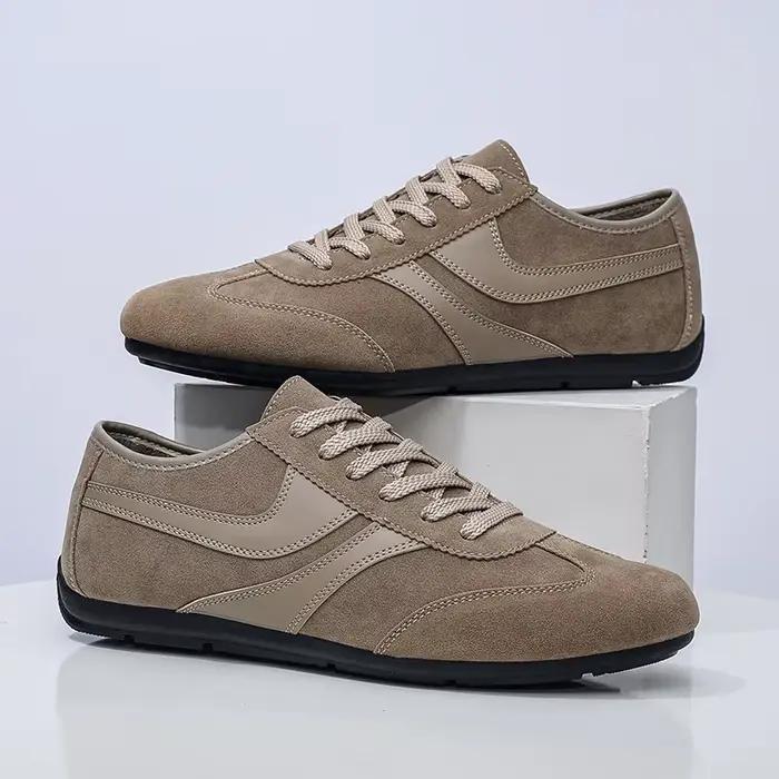 Baskets Homme 2025 – Nouveaux Mocassins Plats de Luxe Confortables à Enfiler – Chaussures Légères d'