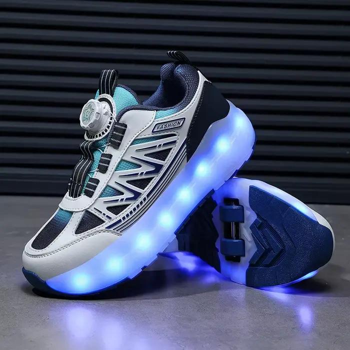 Chaussures de sport de plein air à la mode 2026, chaussures de patins à roulettes, baskets pour enfa