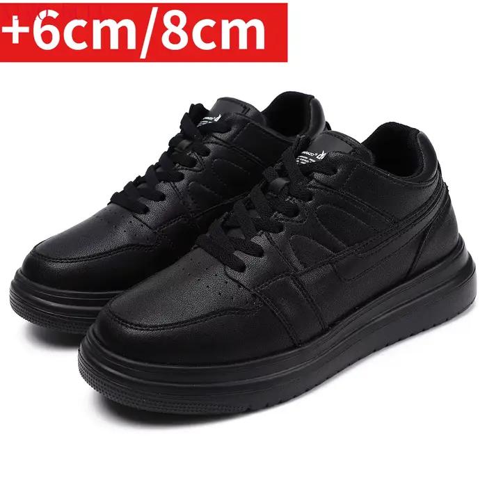 2026 hommes chaussures d'ascenseur rehaussant baskets pour hommes 6 cm 8 cm respirant hauteur augmen