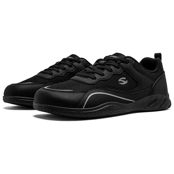 HOBIBEAR Chaussures à bout large pour hommes, baskets de marche pieds nus, chaussures de course à la
