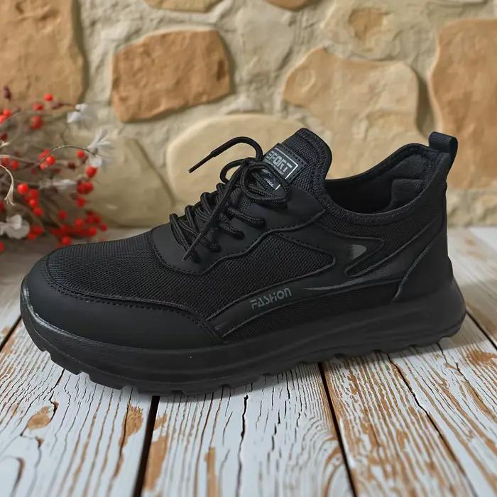Chaussures de sport pour hommes, respirantes, antidérapantes, légères, à semelles souples, et chauss