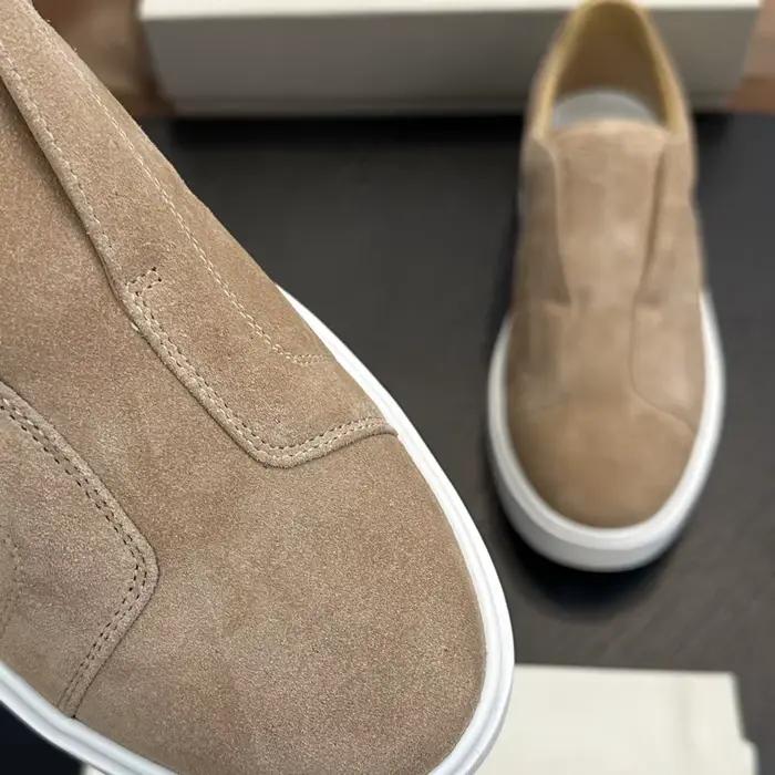 Chaussures décontractées classiques pour hommes en daim, confortables, légères, respirantes, pour le
