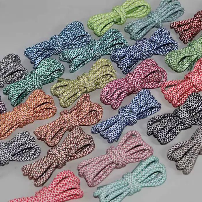 Coolstring sélectionné enfants taille Lacet 4.5MM lumière réfléchissante corde lacets pour enfant mo
