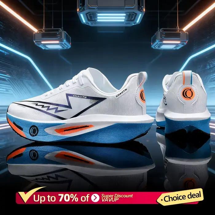 Chaussures de course 2026 pour hommes avec plaque carbone, spécialité marathon, respirantes, légères