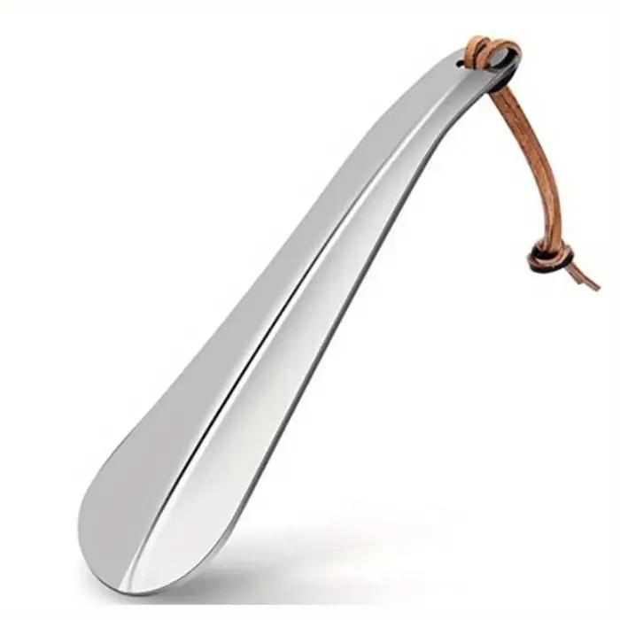 1 pièce de chausse-pied en métal, assistant à chaussures, adapté aux personnes âgées, hommes, femmes