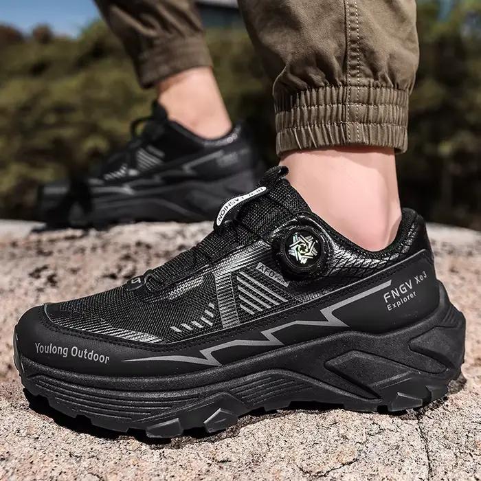 Baskets pour hommes toutes saisons, chaussures de sport décontractées d'extérieur, confortables, res