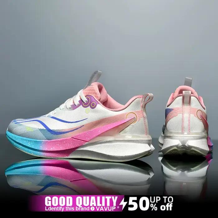 Chaussures de course légères et respirantes pour hommes et femmes, baskets d'athlétisme antidérapant