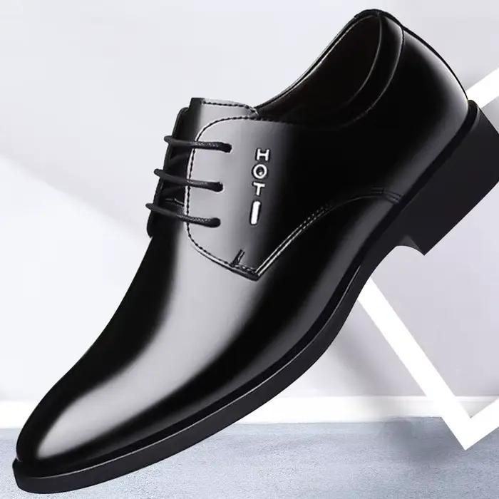 Ensemble de chaussures Oxford formelles élégantes pour hommes, chaussures provoqué d'été, chaussures