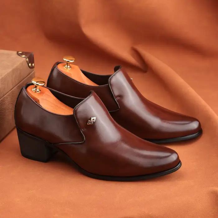 Chaussures en cuir de qualité supérieure pour hommes, mocassins à enfiler, marque européenne, busine