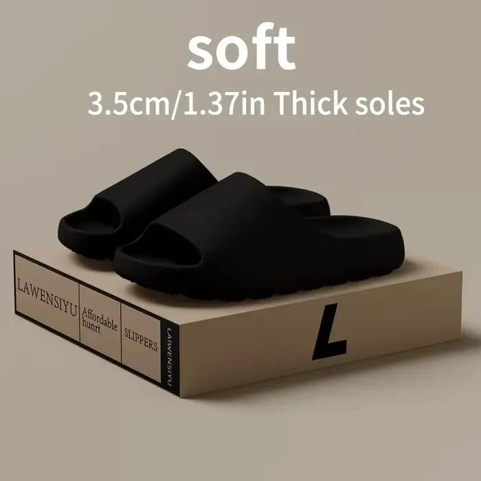 2026 Nouvelles sandales d'été pour hommes, style Coconut Slippers, à semelle épaisse, antidérapantes
