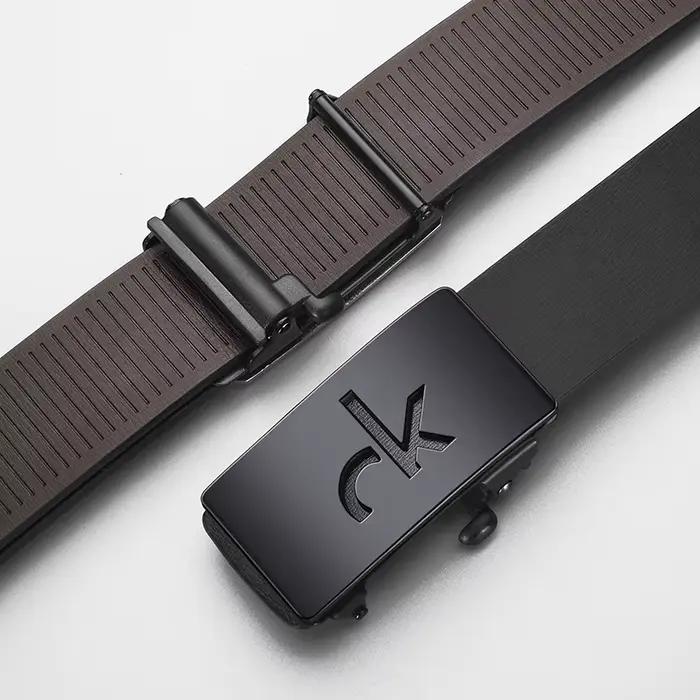 Ceinture d'affaires rétro Simple en alliage pour hommes, boucle automatique, avec short, accessoires