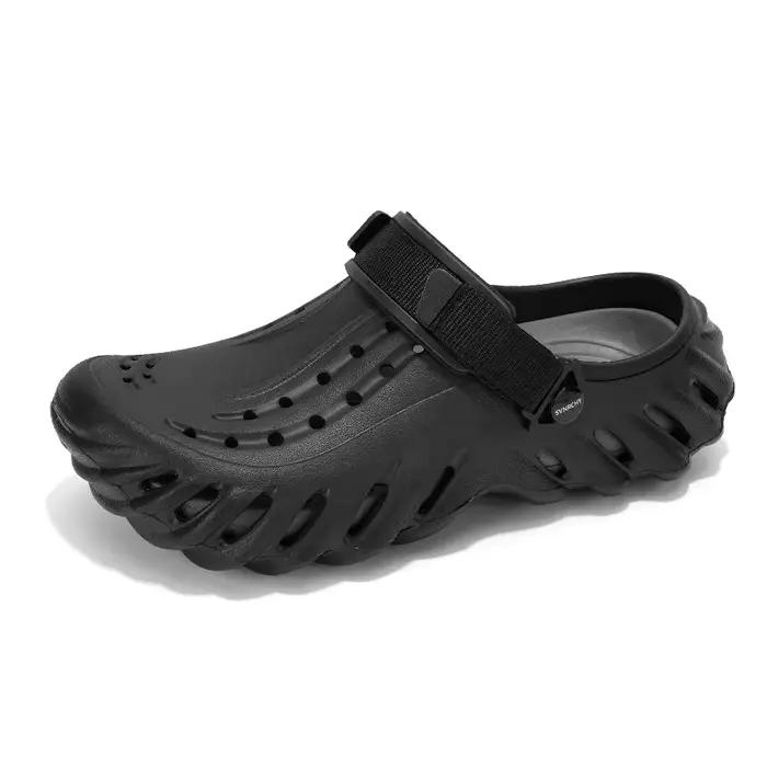 Chaussures à enfiler pour hommes de marque - Chaussures perforées souples et confortables, imperméab