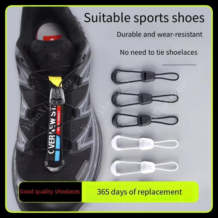 Nouveau Lacets de chaussures sans cravate lacets de Tennis ronds sans attaches adultes enfants quali