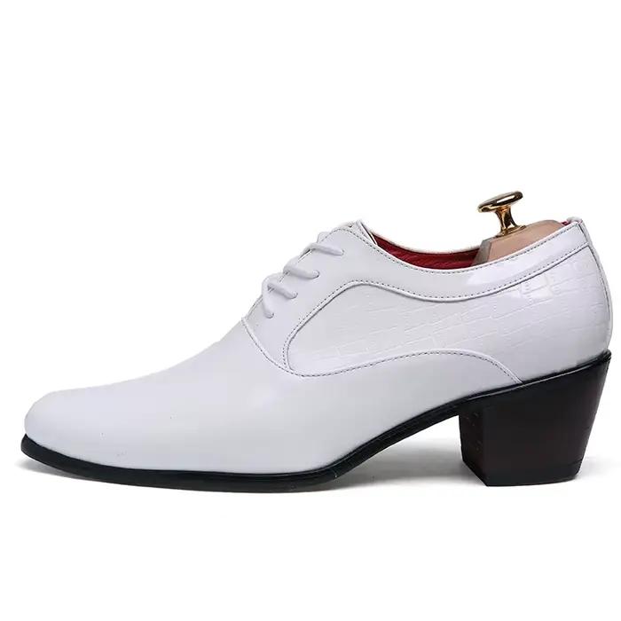 Hommes chaussures habillées formelles pour hommes chaussures décontractées en cuir mariage social co